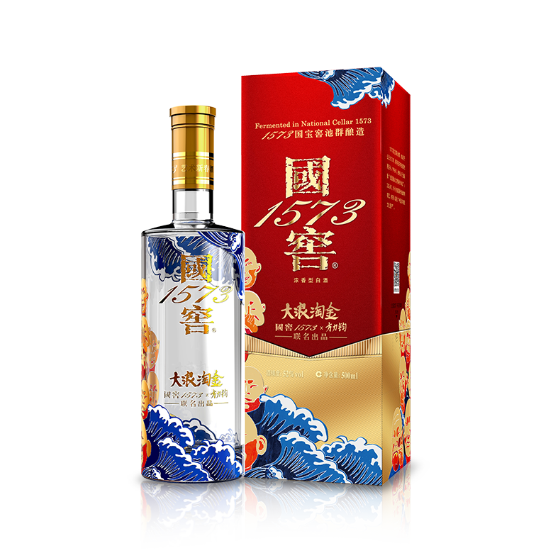 国窖1573X 方力钧—大浪淘金艺术新春酒(限量发售)